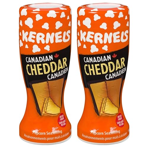 Kernels - Condimento canadiense para palomitas de maíz, 100 g3.5 oz (paquete de 2) enviado desde Canadá