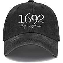 1692 They Missed One Hat Vintage Salem 1692 They Missed One Baseball Cap Halloween Salem Witch Hat