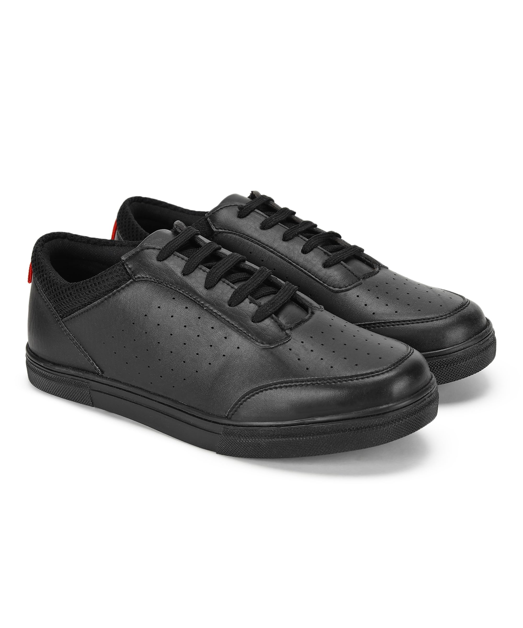 PARAGON K1013G Mens Black Casual Sneakers with Breathable Upper Mesh, Cushioned Insoles, Lace up & Anti-Skid Soles | Comfortable Everyday Casual Shoes for Men Ideal for Outdoor Use (B0C7QBKTTY) Amazon Price History, Amazon Price Tracker