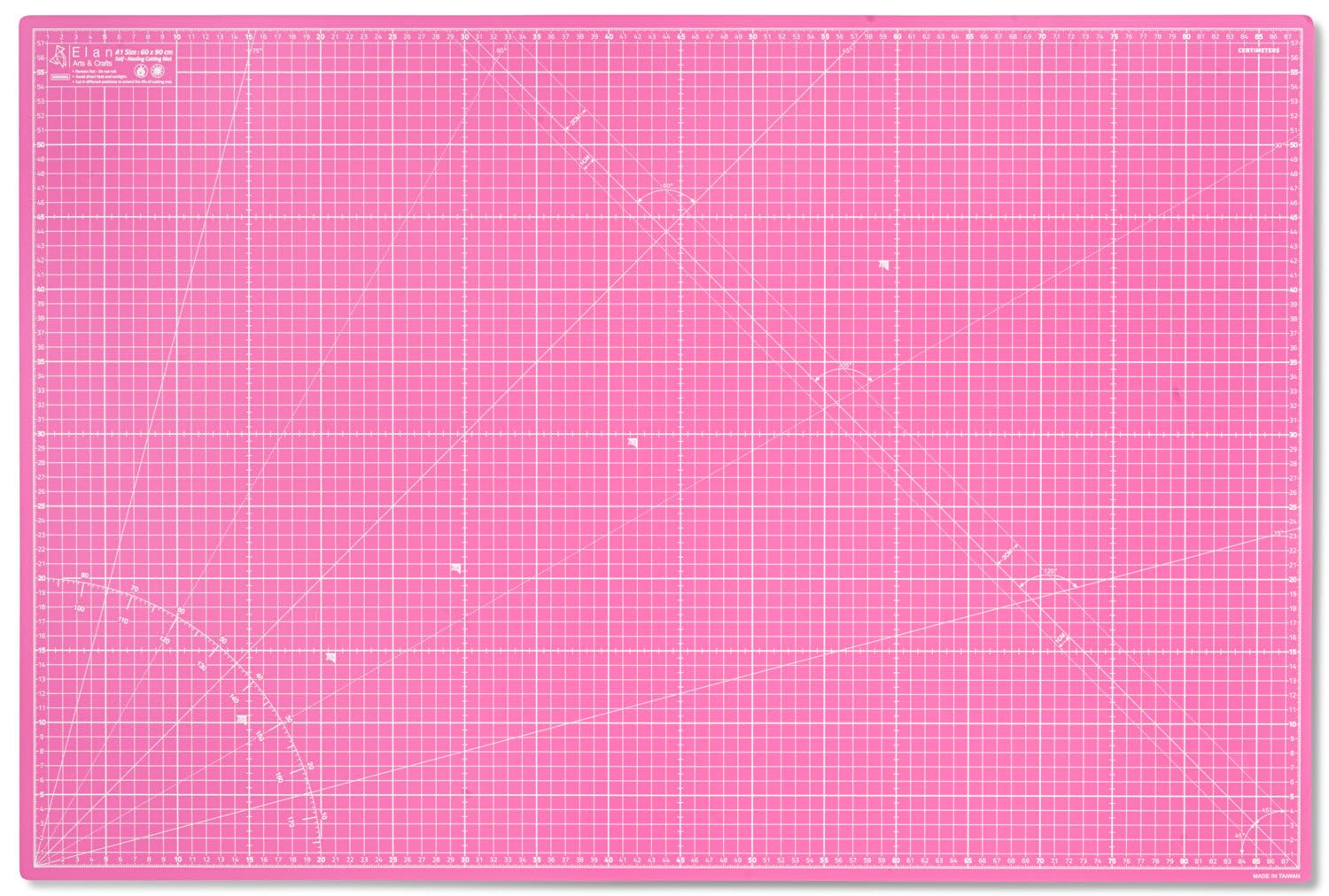 Elan Cutting Mat A1 Pink and Purple, 5-Ply Craft Mat, Self-Healing ...