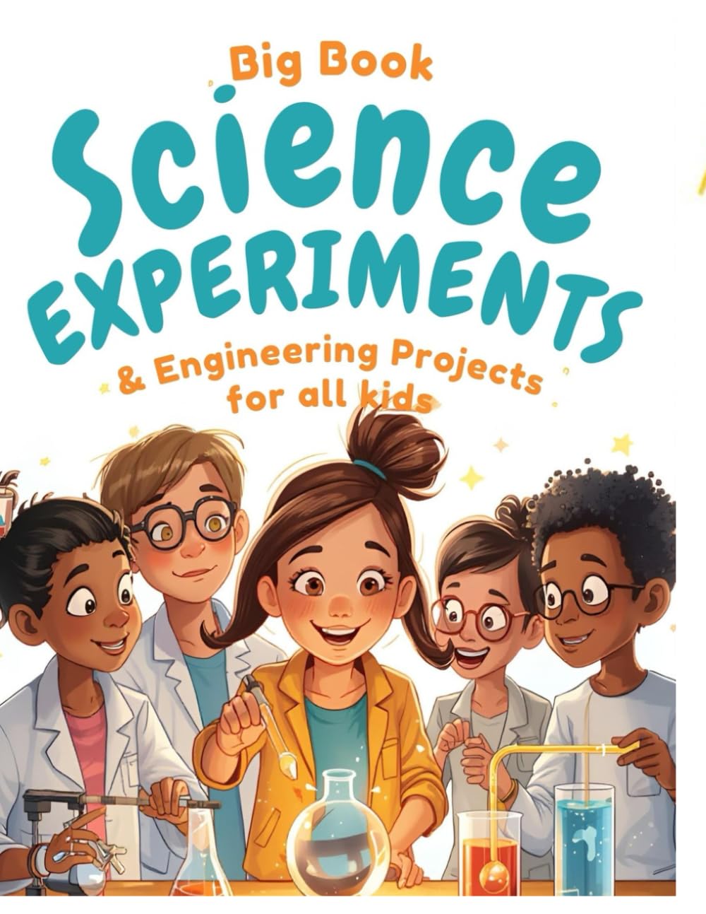 Big Book Science Experiments & Engineering projects for all kids: Hands-On Physics and Chemistry Projects to Build Curiosity, Confidence, and Critical Thinking