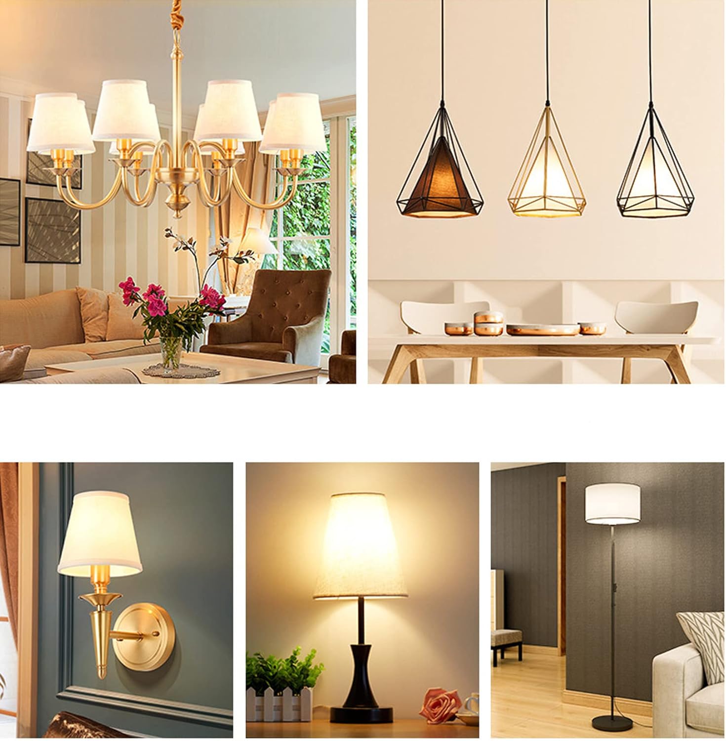 G25(G80) Globe LED Light Bulbs, E12 5W Vanity Edison Bulbs, Warm White 3000K,750LM, E12 Base, Milky Filament Bulbs for Vanity Makeup Mirror Bathroom Bedroom,4 Pack