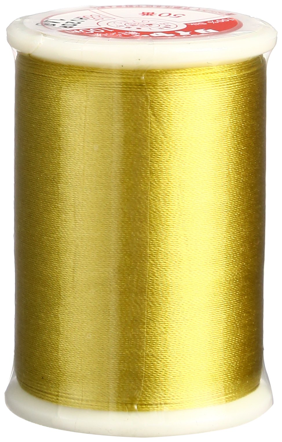 Superior Threads Tire Silk #50 3-Ply 50-Weight High Sheen Silk Embroidery Quilting Sewing Thread - 109 Yard Spool (#148 Yellow Green)