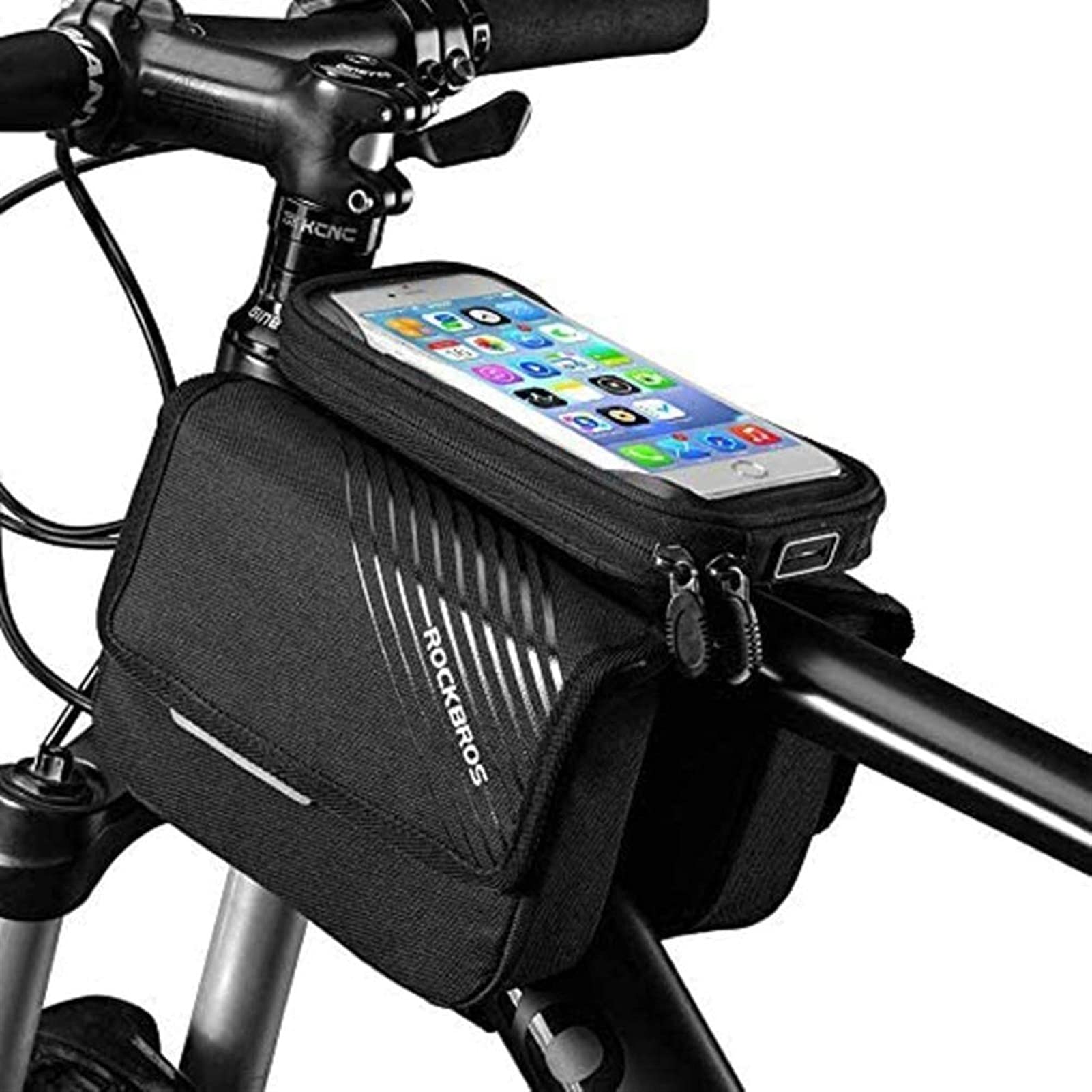 Sac de faisceau avant SSDD pour regarder votre itinéraire sur téléphone en vélo de montagne