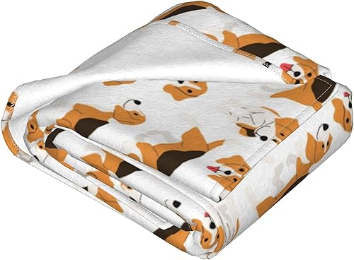 Miniatura 5 de Beagle - Manta de franela de forro polar para sofá, cama, para niños, adolescentes y adultos
