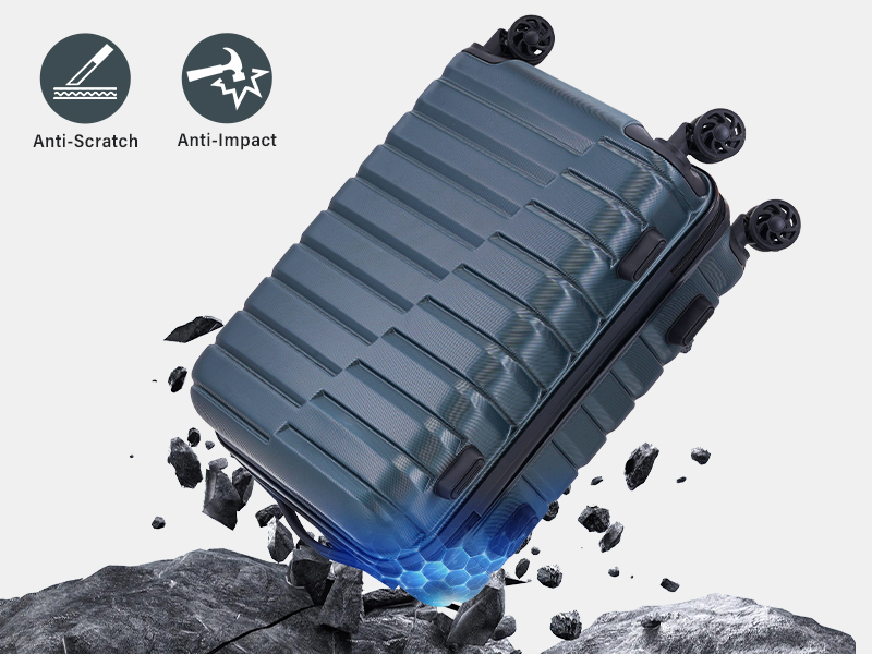 Amazon.com | Coolife 20-Inch Small Carry on Hardside PC+ABS