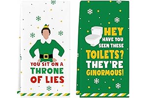 Jolly Christmas Towels: Festive Holiday Decorations for Kitchen and Bath