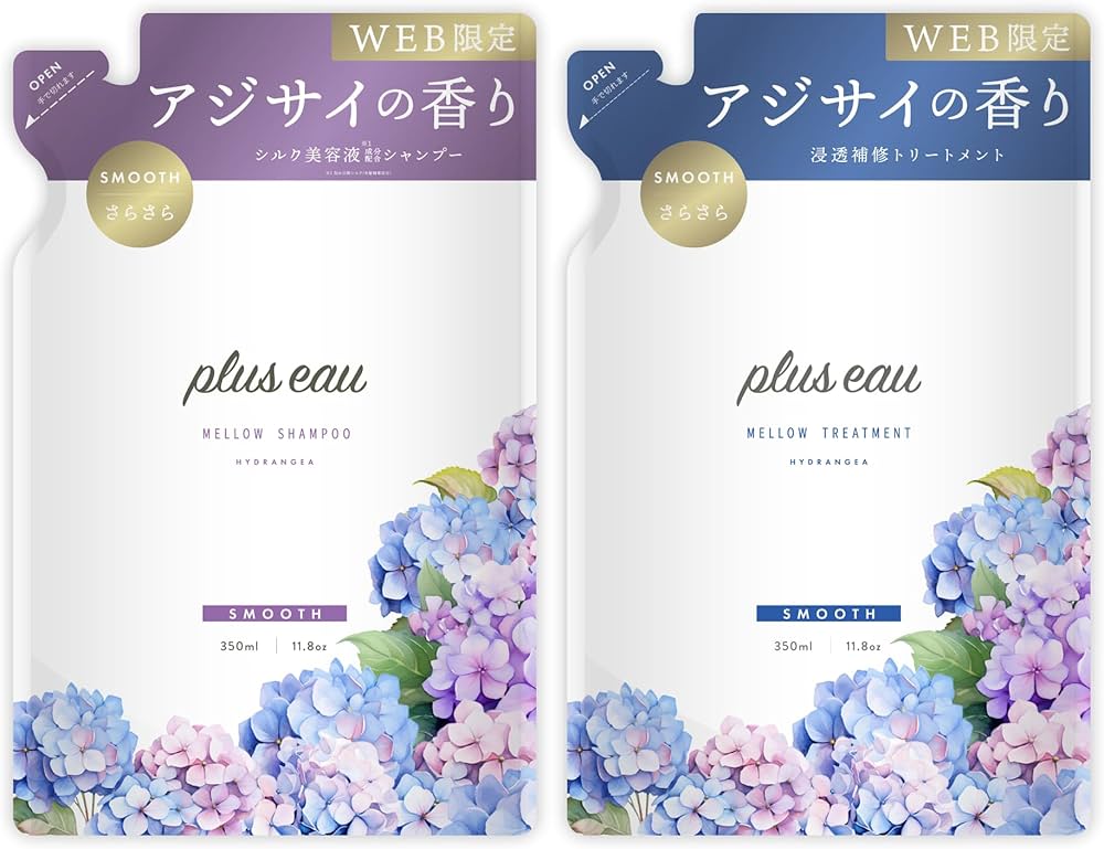 Amazon | plus eau プリュスオー シャンプー トリートメント メロウ