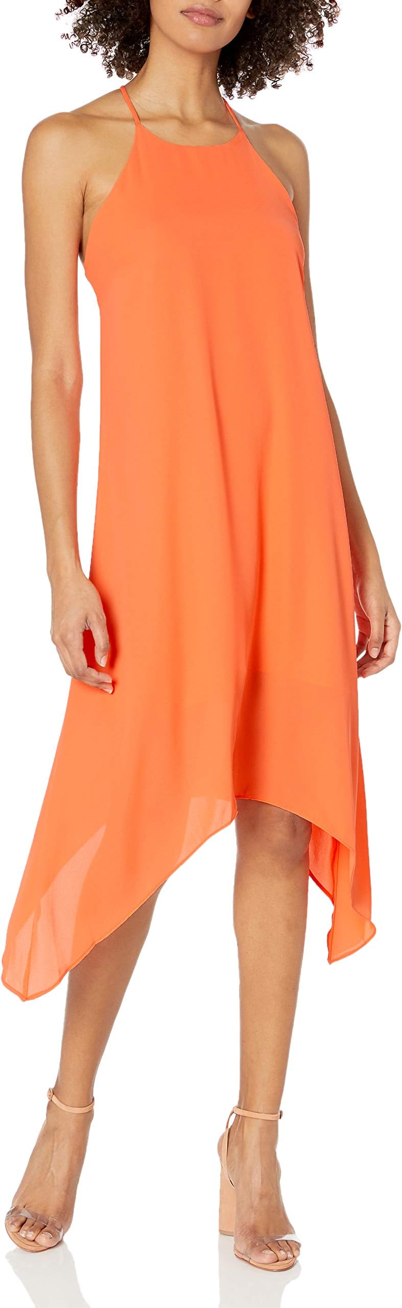 Eight Sixty Women's Solid T-Back Maxi Dress