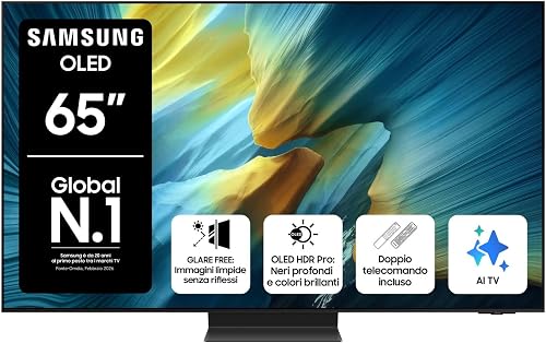 Samsung OLED 4K Vision AI Smart TV 65'' QE65S95FATXZT, NQ… - 1