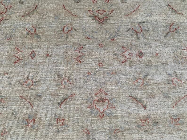5x7 Afghan Chobi Rug Hand Knotted Modern Wool Area Home Decor Carpet 210 x 137 cm