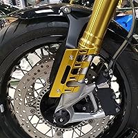 Vista 4 de Para Bajaj Pulsar 200 NS/Pulsar 200 RS/200 AS 200 Protector lateral de caída de motocicleta Protector de horquilla delantera Protector de G
