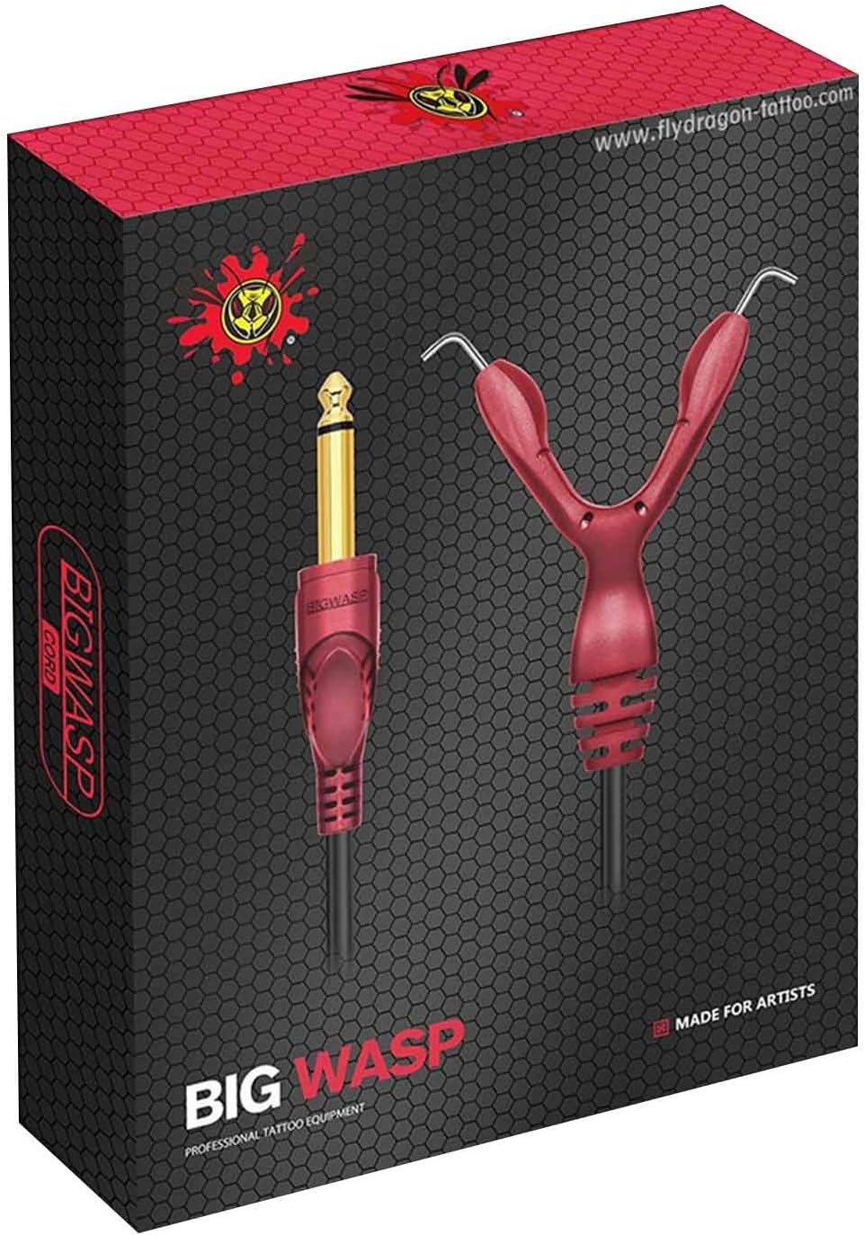 BIGWASP Premium Quality 79 Inches Silicone Soft Tattoo Clip Cord for Tattoo Machines