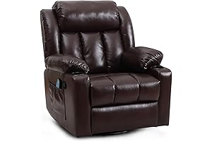 Premium Rocker Recliner with Integrated Cup Holders