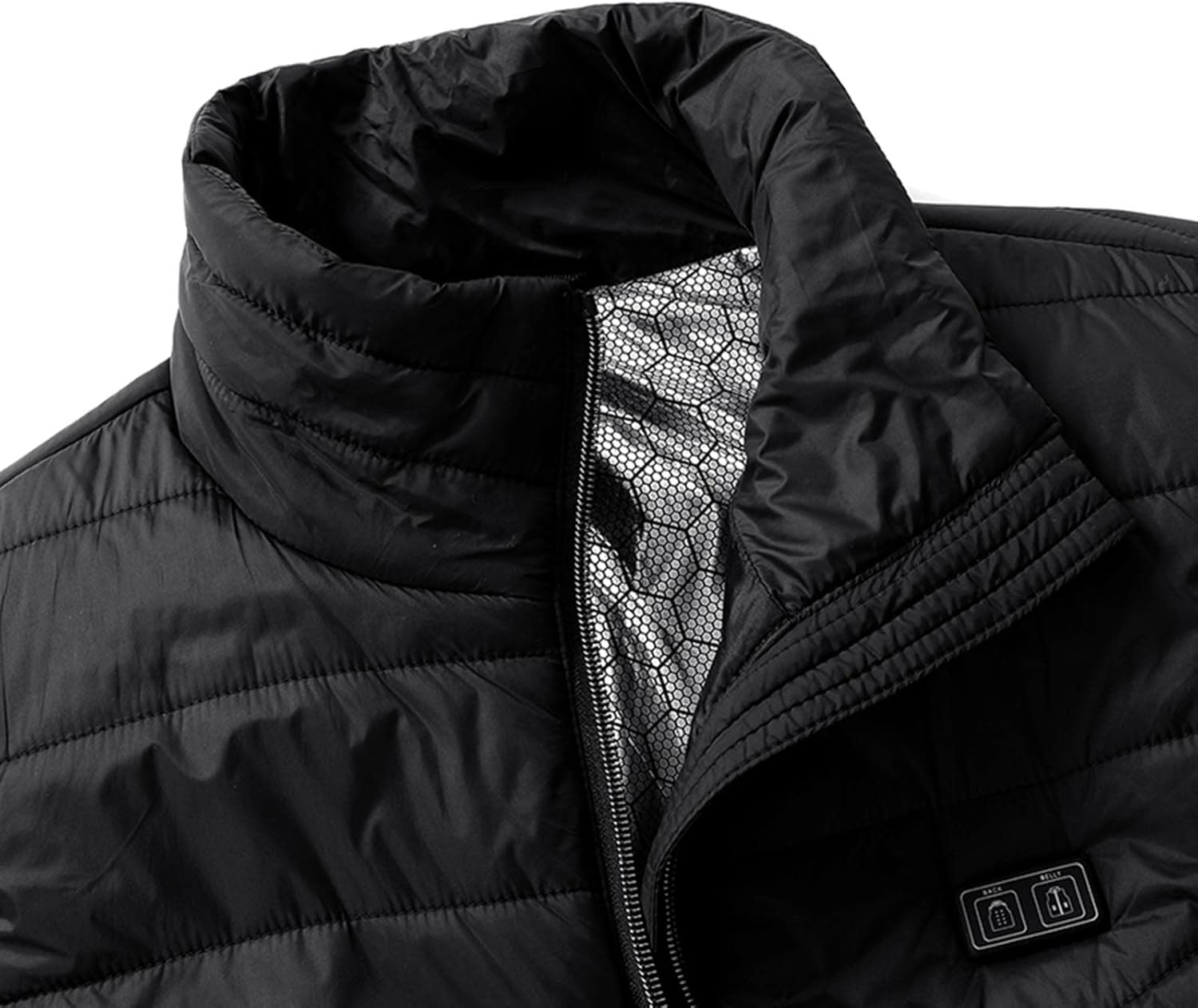 Heated Vest down Sweaters Women Heated Clothing Lightweight USB Heated Jacket 3 Heating 15 Heating Zones Womens