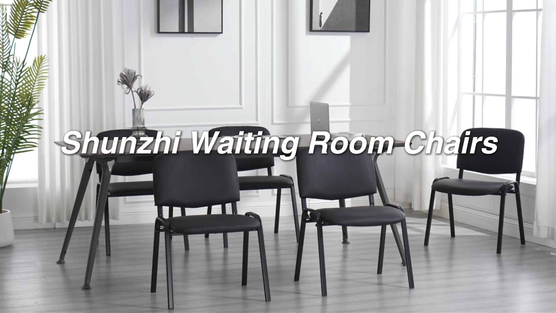 Waiting Room Chairs Set Of 10 Stackable Conference Room Chairs Pu Leather Office Guest Chairs Side Reception Chairs Breakroom Lobby Events Church School
