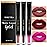 MAKI YIKA Red Lipstick Set for Women Color Stay Long Lasting Lipsticks Nude Red Pink Lipstick Transferproof Cruelty-Free Lip Color |Nude/DarkRed/HotPink