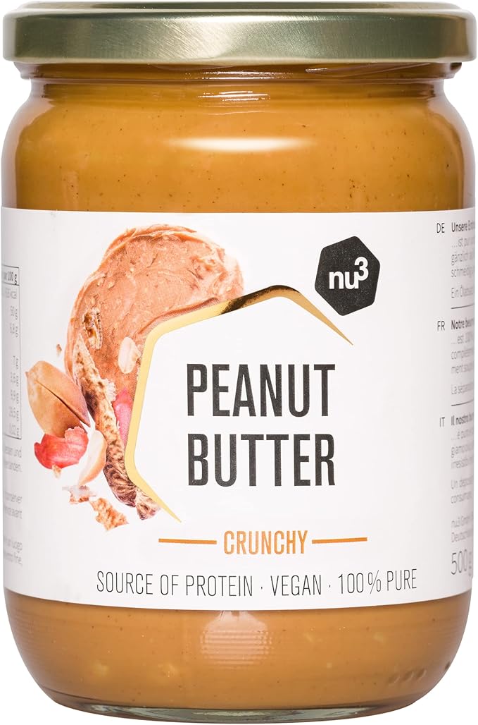 Beurre De Cacahuète Croquant PROZIS – 500 G – Grand Format – Pour Sportifs