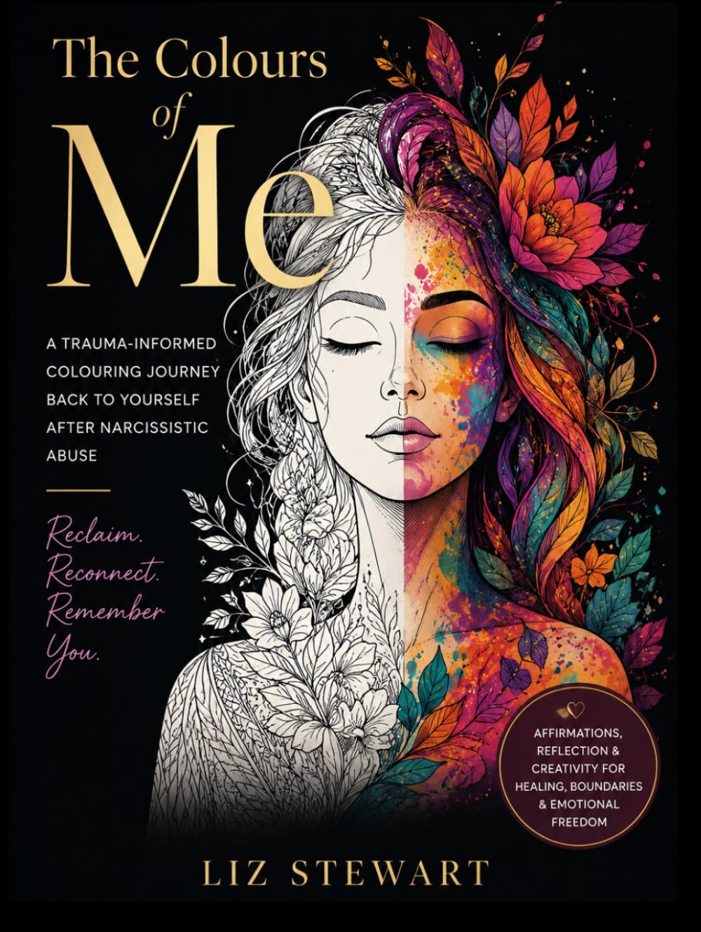 The Colours of Me: Finding Yourself Again After Narcissistic Abuse: A Healing Colouring Book for Self-Worth, Boundaries & Emotional Freedom