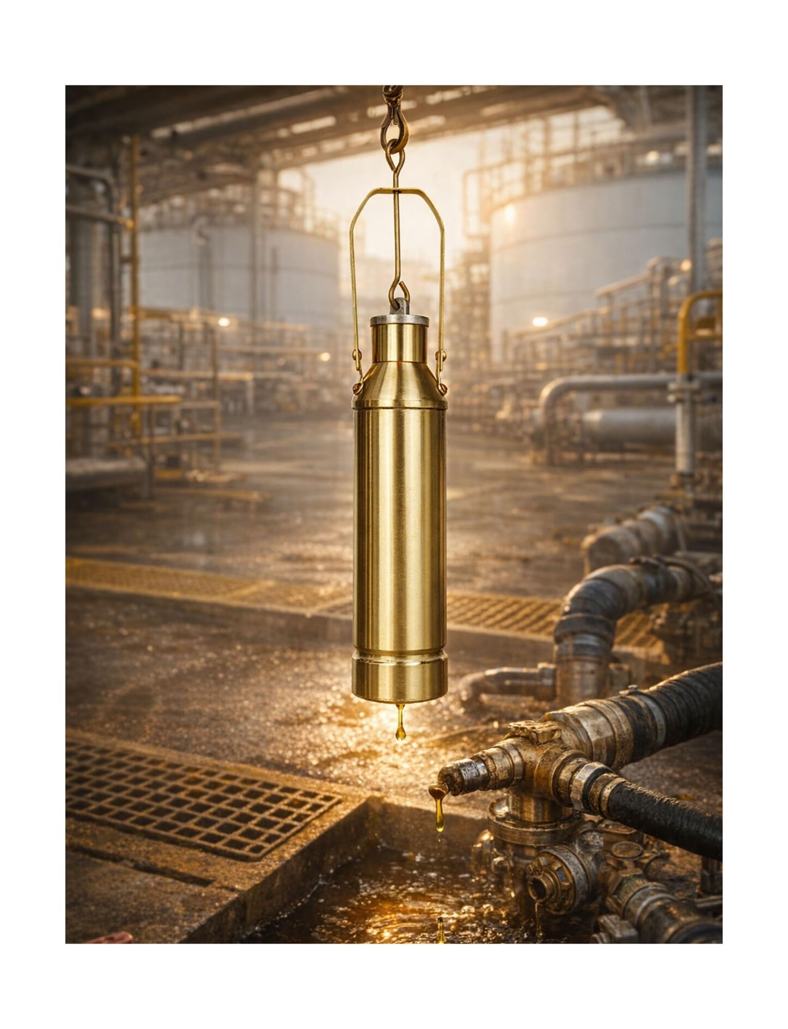 Échantillonneur portable de cuivre 1000 ML, l'outil d'extraction ultime