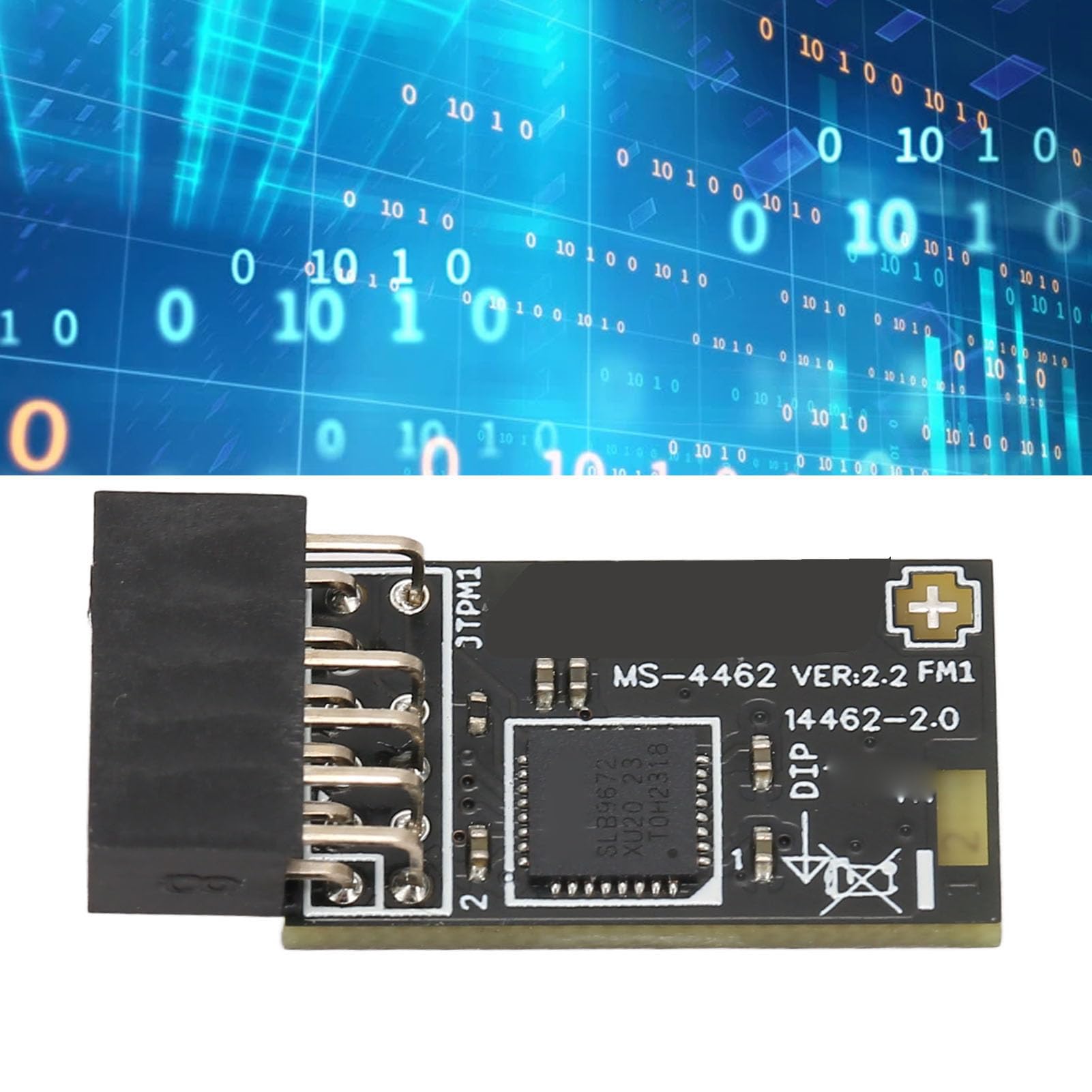 Modulo TPM 2.0 Per Schede Madre MSI - Con Chip Infineon SLB 9670, 12 Pin SPI