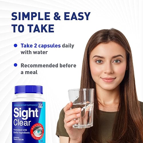 Miniatura 4 de Paquete de 2 pastillas para el cuidado de la vista - Píldoras para el cuidado de la vista 120 cápsulas durante 60 días, cápsulas de cuidado de la
