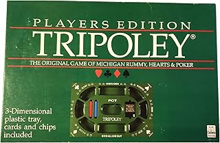 TRIPOLEY Vintage 1960 Edition Cadaco Michigan Rummy game