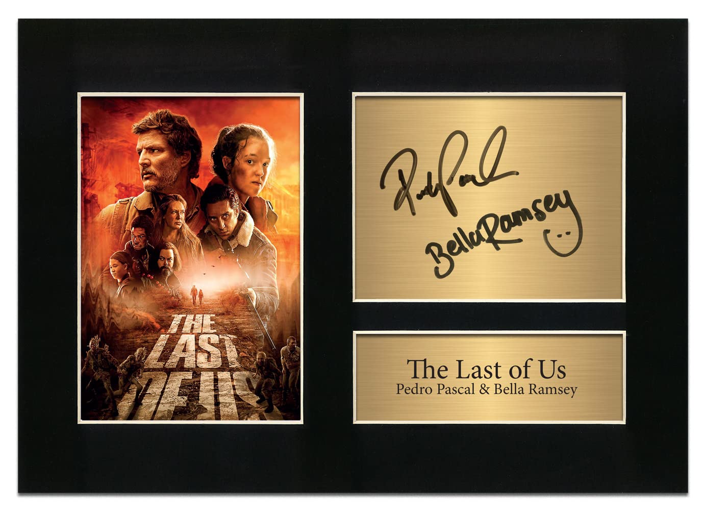 Sponsored Ad – The Last of us TV Show Pedro Pascal & Bella Ramsey Autograph Signed A4 Printed Autograph Photo Reproduction Print Picture Display No132
