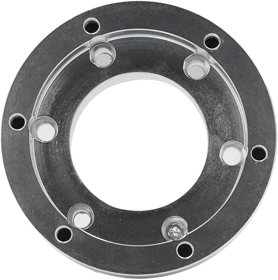 70mm Steering Wheel Adapter Plate, Aluminum Steering Wheel Socket Ring for Logitech G29 G920 G923 Gaming Steering Wheel Hub Plate for Racing Game (Sliver)