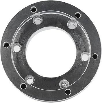 70mm Steering Wheel Adapter Plate, Aluminum Steering Wheel Socket Ring for Logitech G29 G920 G923 Gaming Steering Wheel Hub Plate for Racing Game (Sliver)