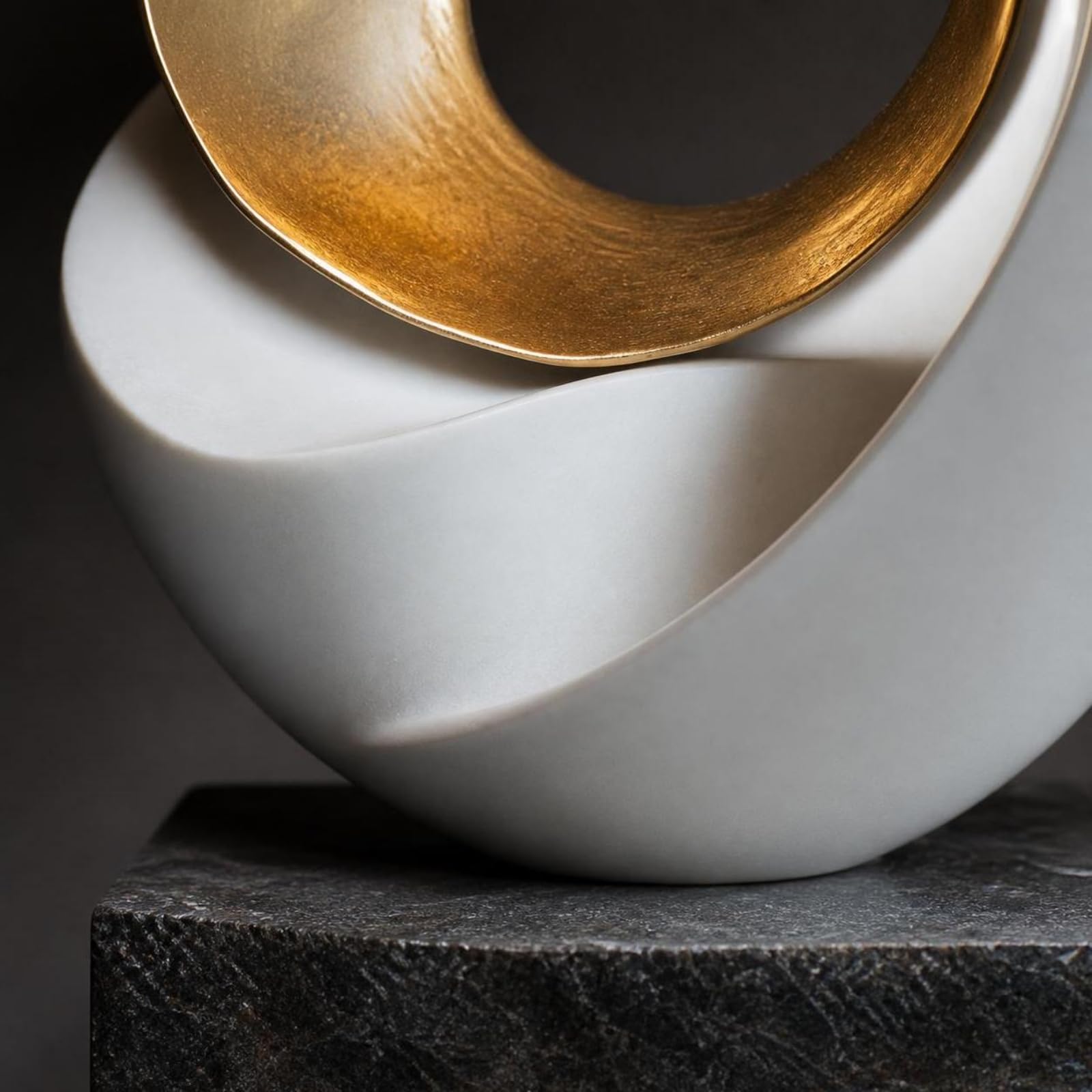 predolo Escultura Geométrica Contemporáneo, 10x8x26cm