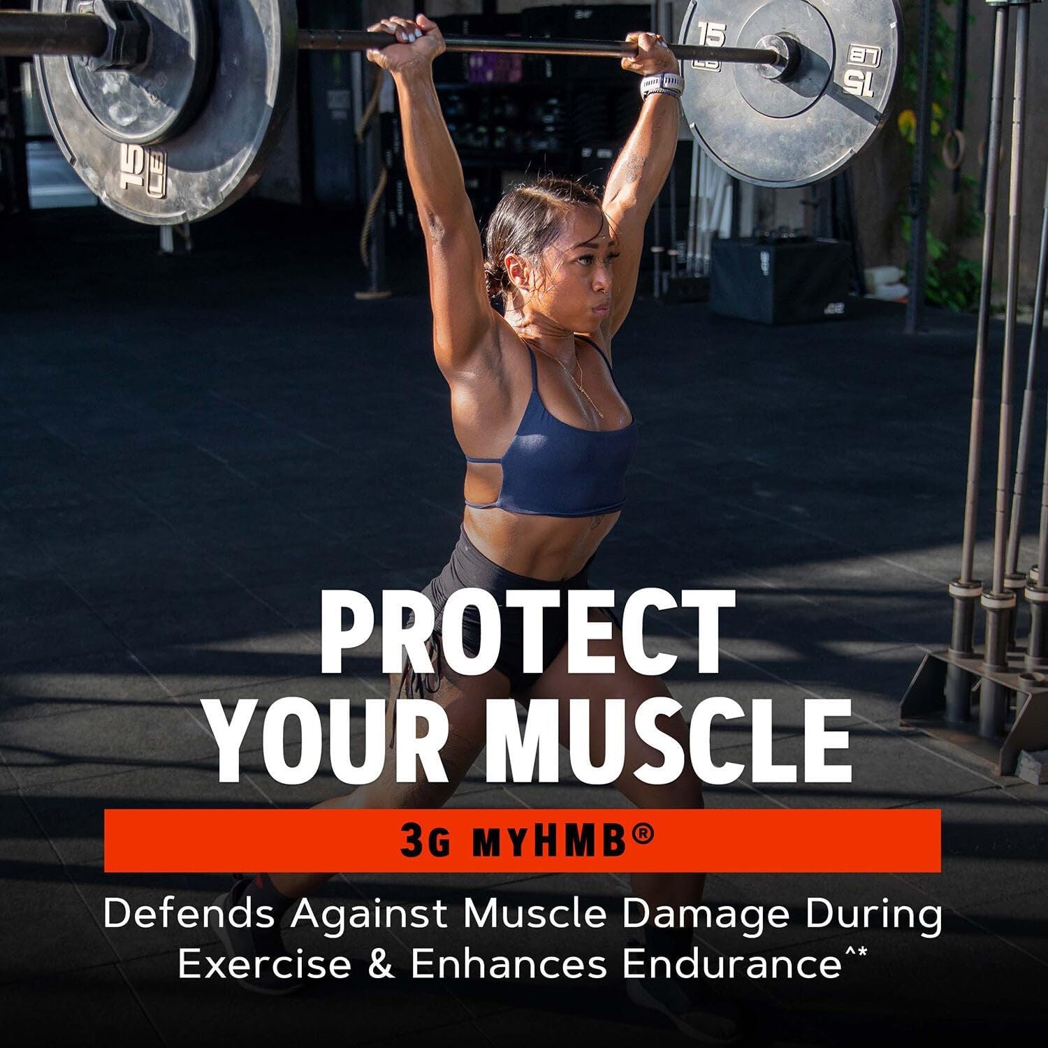 GNC AMP Creabolic - Creatine Monohydrate Powder - High-Potency 5g Creatine with HMB & PeptiStrong - Triple Action Muscle Formula - No Added Sugars - Lemonade - 30 Servings