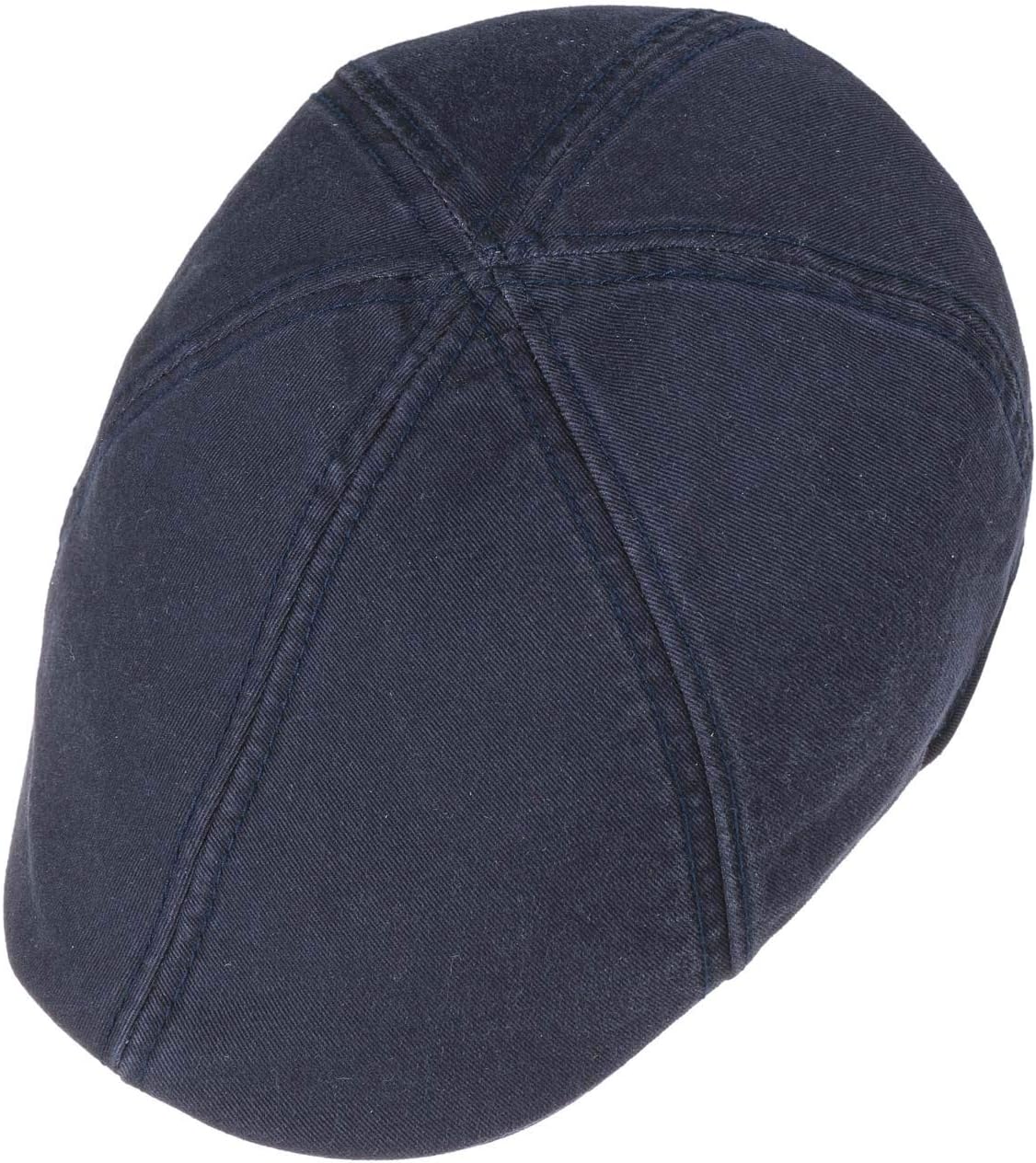 Stetson Texas Cotton Flat Cap UV Protection 40+ Solid Color Peaked Ivy Cap Men Spring Summer