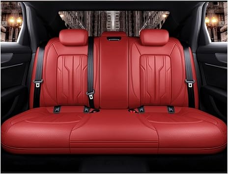 Custom Fit Car Seat Covers Compatible for Mg4 Mulan 2022 Auto Accessories Luxury Waterproof Breathable Faux Leather Color 3 PCS-19