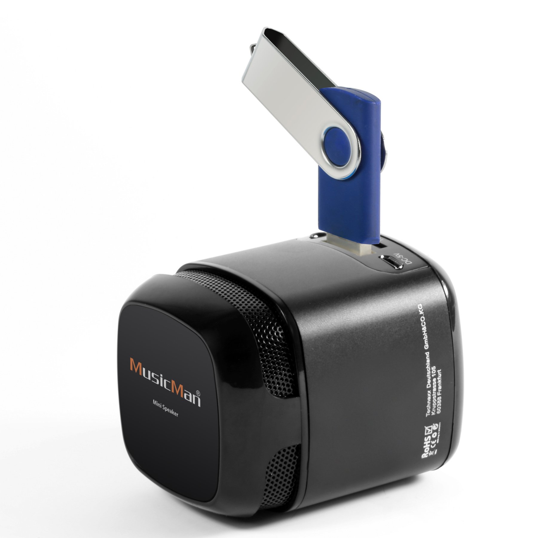 Technaxx Musicman Makro Soundstation X6 4243 Radio/Radio-réveil MP3 Port USB 3 Watt