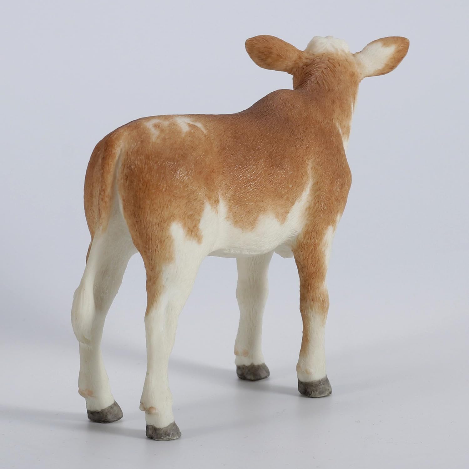 Unicorn Studios 4 Inch Ayrshire Calf Cow Cute Farm Animal Resin Figurine Collectible - Image 5
