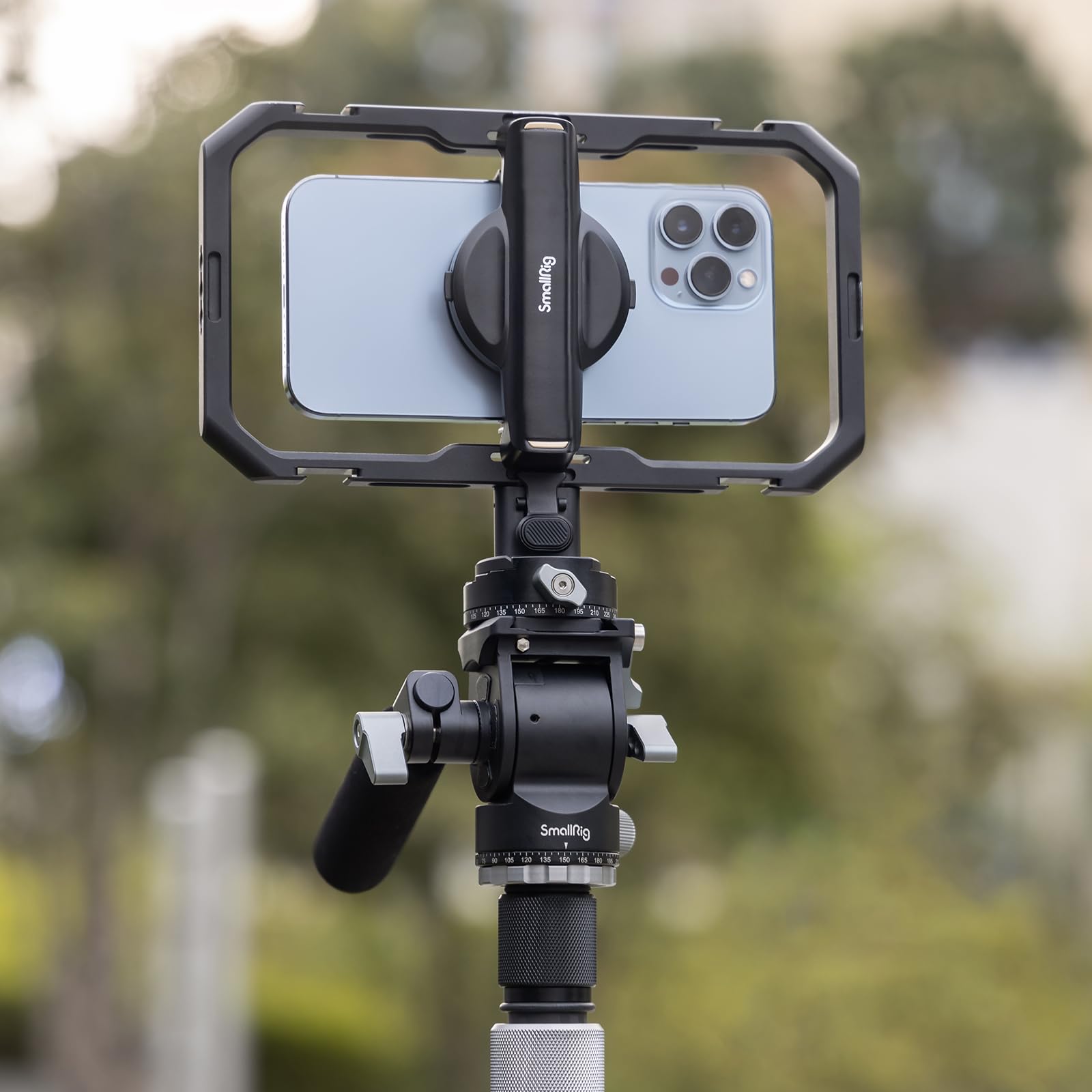 SMALLRIG H11 Adattatore a Sgancio Rapido per Gabbia Mobile a Sgancio Rapido SMALLRIG H11, per Treppiedi, Stabilizzatori, Cursori e Altre Attrezzature con Teste per Treppiede per Arca - 4609