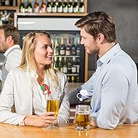 Vista 6 de AUAUY 4 fundas de popote para copa Stanley de 40 onzas y 30 onzas, bonitas cubiertas de punta de pajilla, cubierta de popote Stanley reutilizable