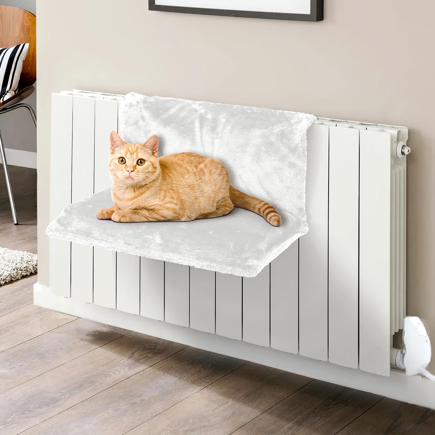 Vinsani® Soft Luxurious Pet Radiator Bed for Cat Kitten Puppy Dogs with Soft Machine Washable Fleece Lined Cover Warm Cosy Hammock Style Radiator Bed — image 1