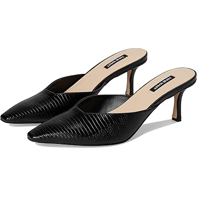 Nine West Camenla black lizar