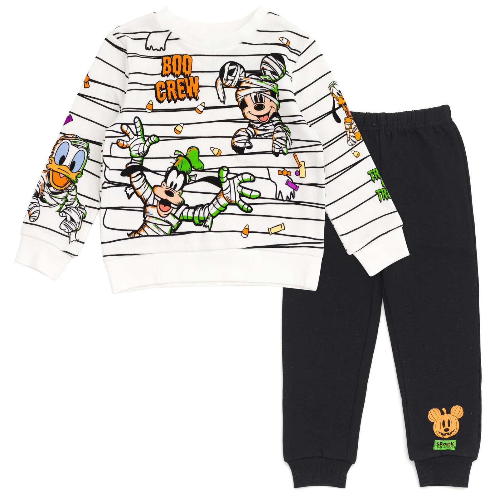 Disney Holiday 2-Piece Fleece Sweatshirt and Pants Set for Baby &amp; Kids