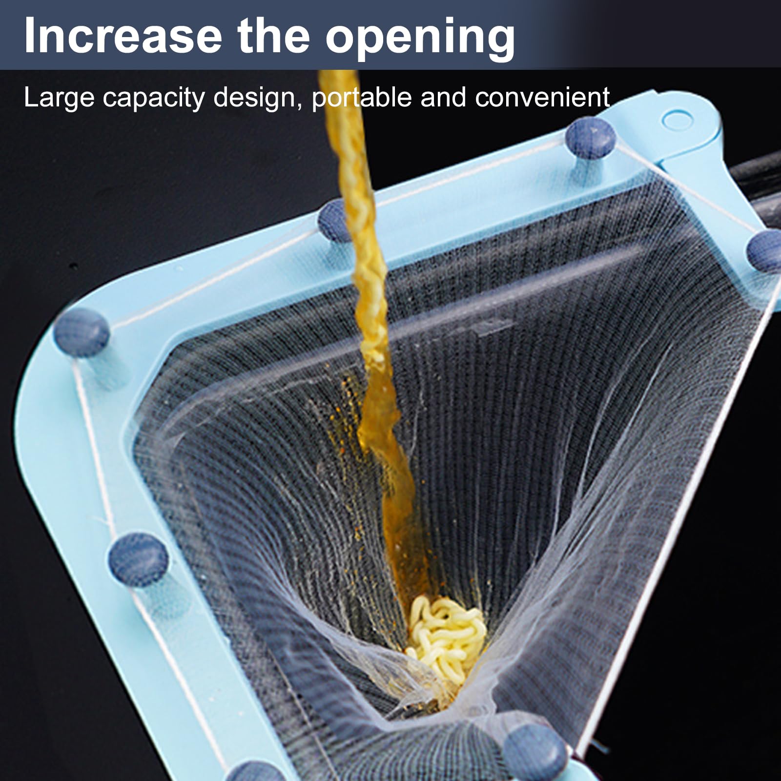 Triangolo Sink Strainer per la cucina Triangular Mesh Sink Strainer con 200 pezzi Sink Strainer Bag, angolo lavello immondizia rack di stoccaggio (1 supporto+200sacchetti)
