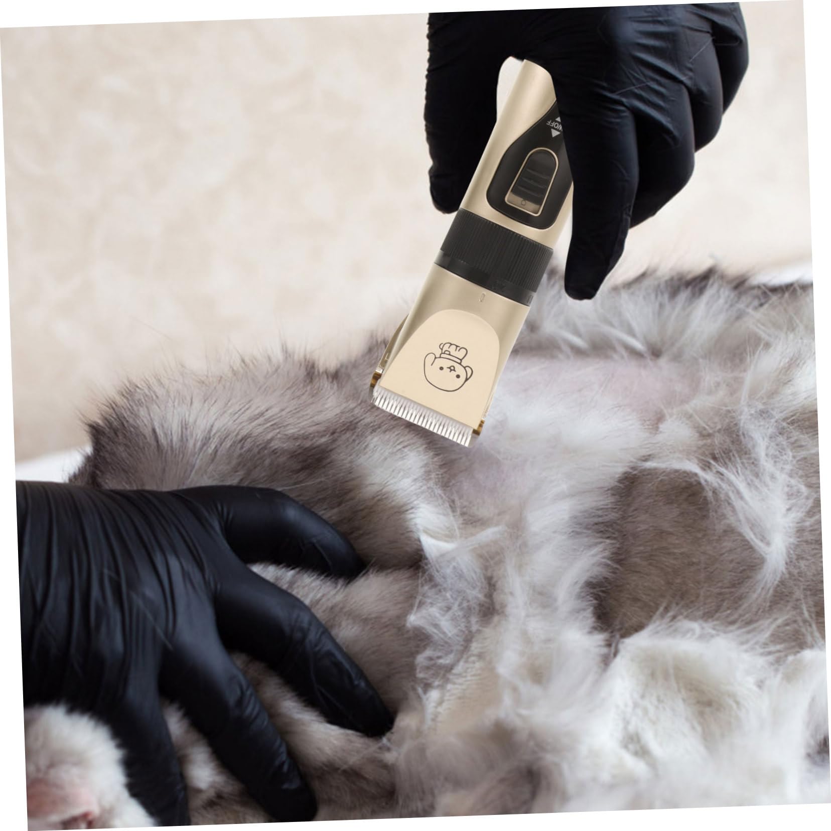 Tondeuse à Poils D'animaux Électrique USB pour Chats et Chiens