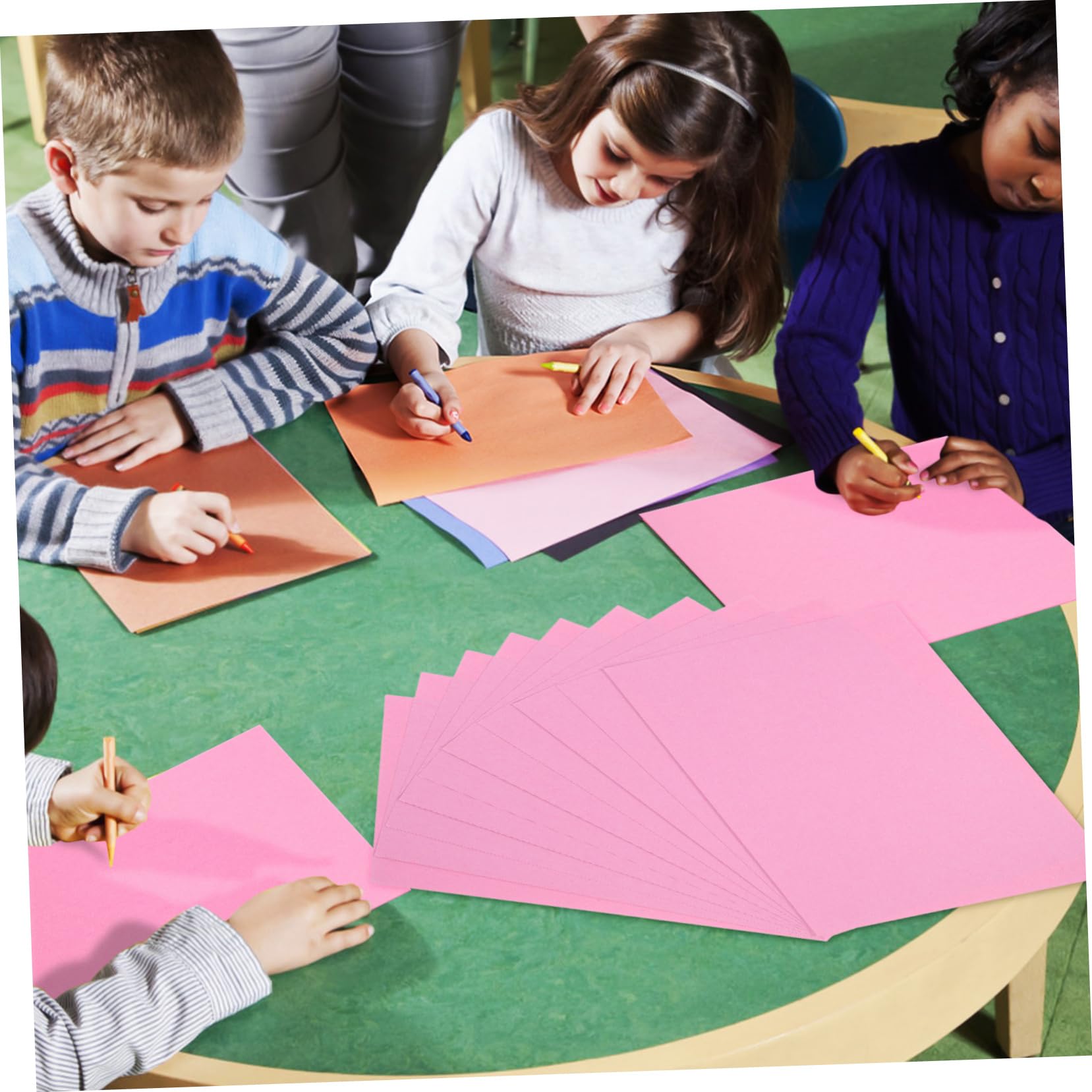 SHINEOFI 100 Szt A4 Papier Kartonowy 230 G Gruby Papier Do Rękodzieła Do Kartek Zaproszeń Dekoracji Ręcznie Robionych