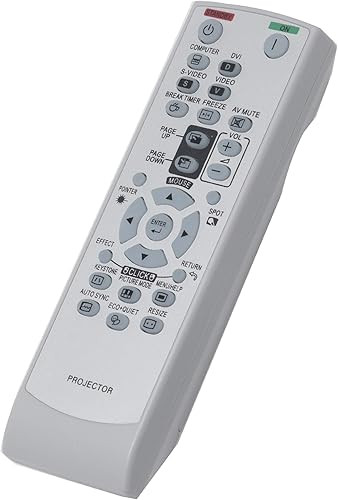 Miniatura 2 de RRMCGA581WJSA - Remoto reemplazado para proyector Sharp PG-F200X XG-F260X XG-F210X PG-F261X PG-F211X XR-30X XR-30S XR-40X XR-30XDM