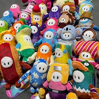 Amazon.co.jp: 38体フォールガイズ ぬいぐるみ プライズ