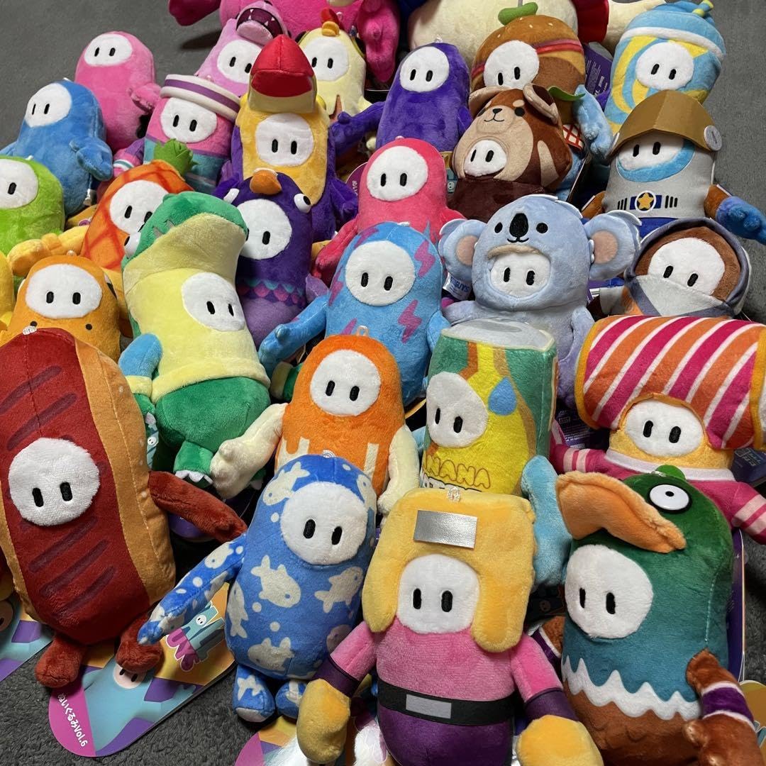 おもちゃ　まとめ売り② 34点セット　プライズ　ぬいぐるみ Amazon.co.jp: 38体フォールガイズ ぬいぐるみ プライズ