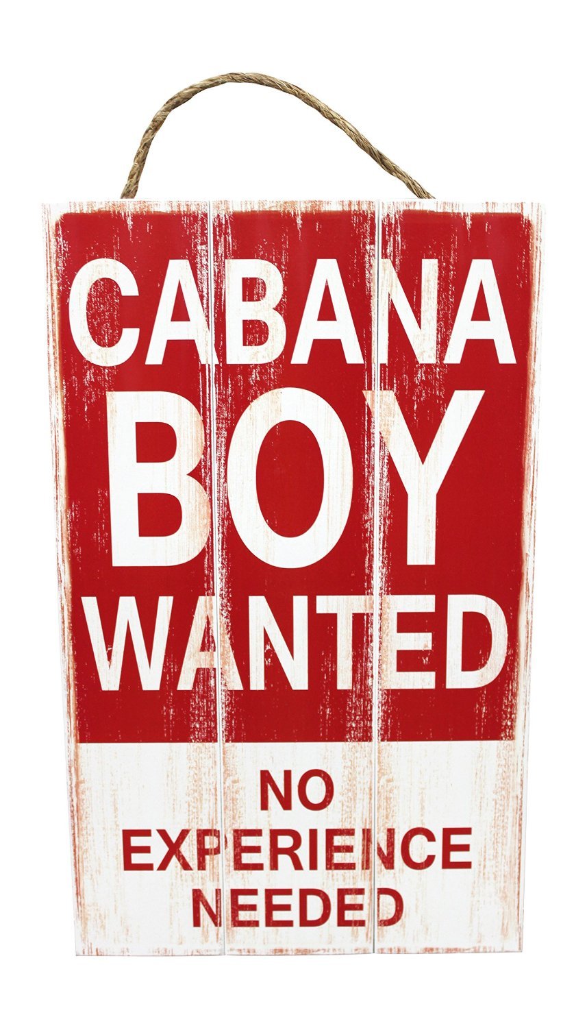 Amazon.com : Poor Boy Woodworks Coastal Slats Sign 