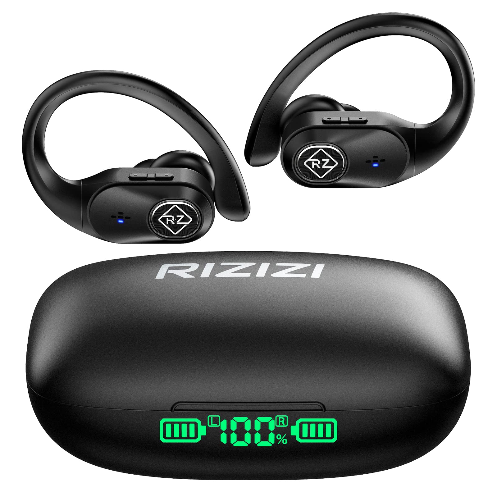 Buy RIZIZI Wireless Earbuds Bluetooth Headphones with Wireless Charging