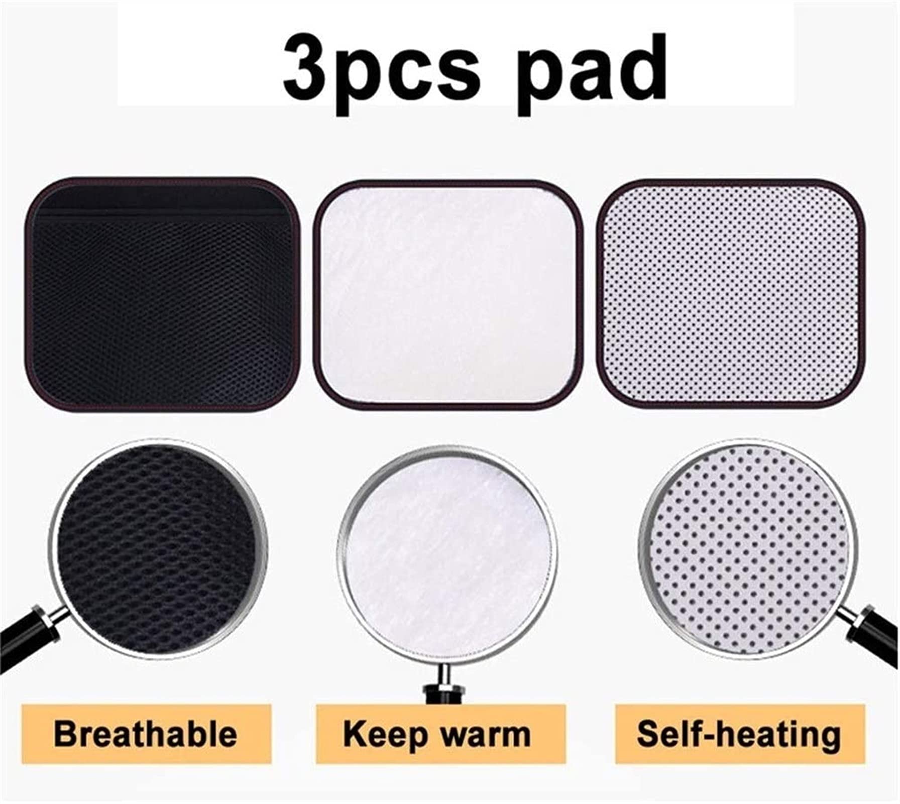 Cinturón de Soporte Lumbar de turmalina con Correas de Soporte Ajustables y autocalentables - Faja Lumbar para Hombres y Mujeres - Cinturón térmico de protección